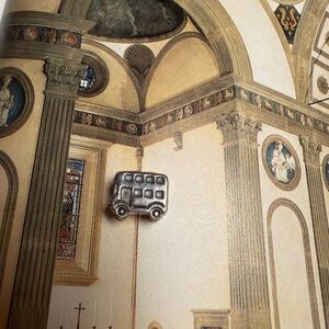 Silver Bus Charm Pandora